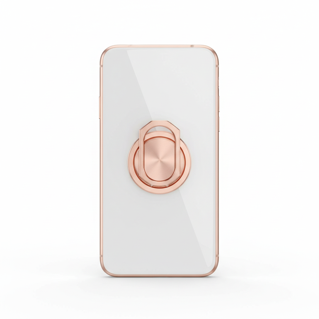 Phone Ring Holder Kickstand rose gold 360 degree