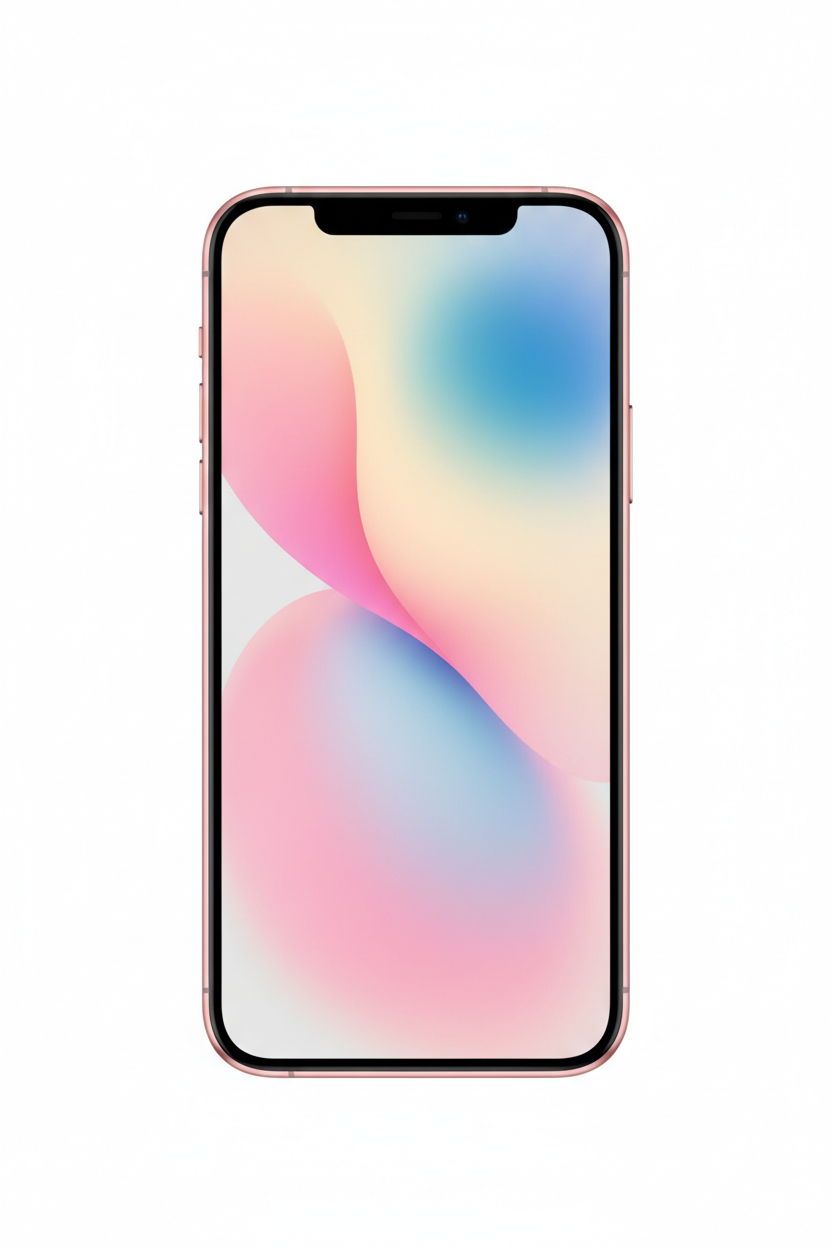 Apple iPhone 13 pink front view