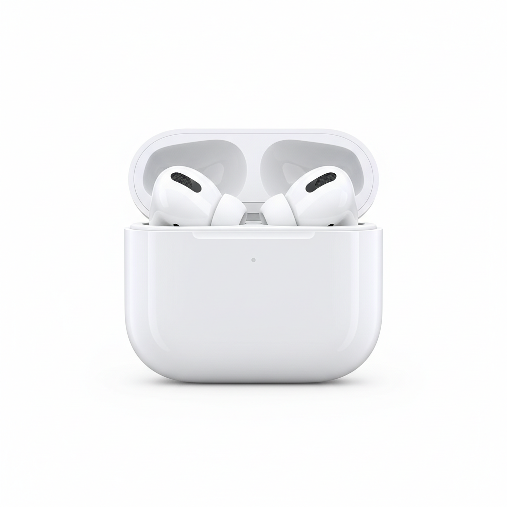 Apple AirPods 4 white with charging case