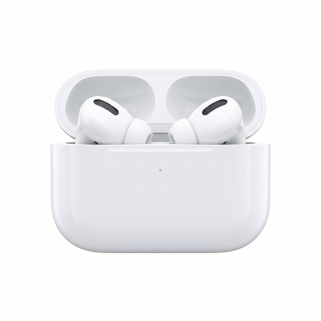 Apple AirPods Pro 2 white with MagSafe charging case