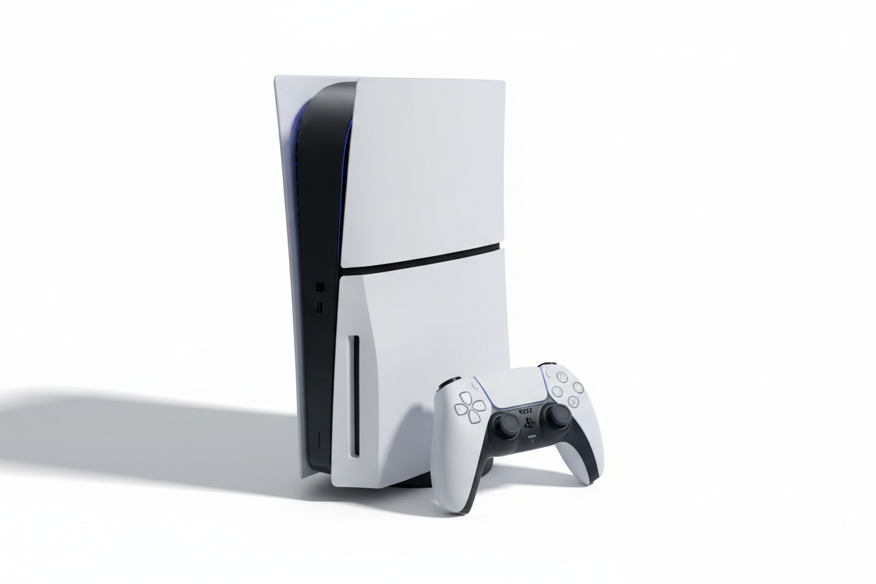 PS5 with Controller