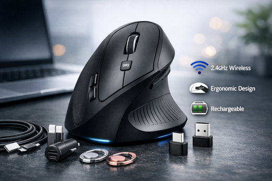 Wireless Ergonomic Mouse