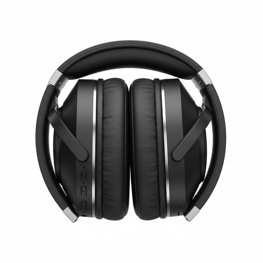 Wireless Noise Cancelling Headphones black over-ear