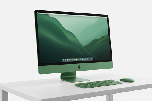Apple iMac 24 inch M3 green 4.5K Retina display
