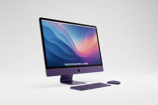 Apple iMac 24 inch M4 purple 4.5K Retina display