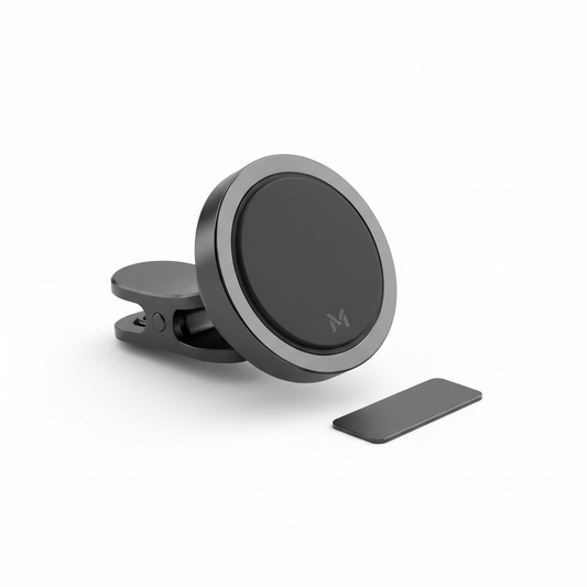 Magnetic Phone Car Mount black dashboard vent