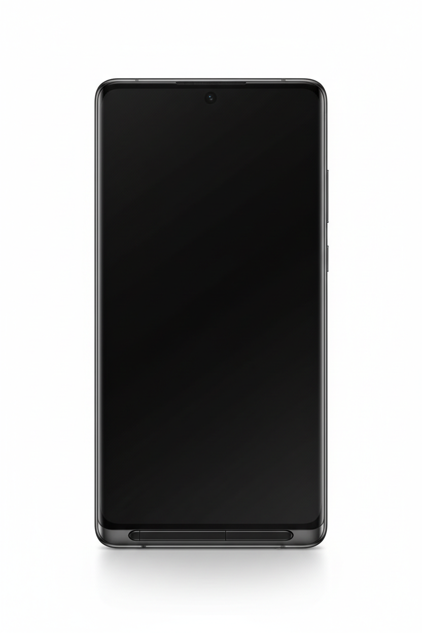 Samsung Galaxy S25 Ultra Titanium Black front view