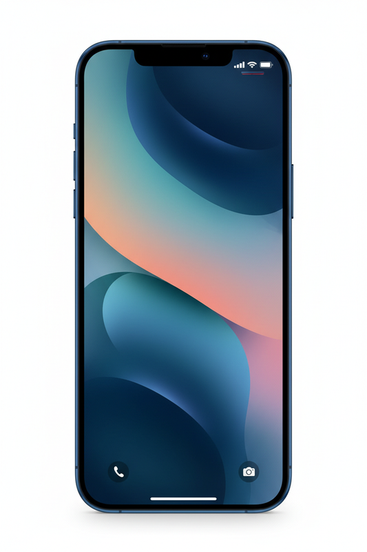 Apple iPhone 16 Plus ultramarine blue front view