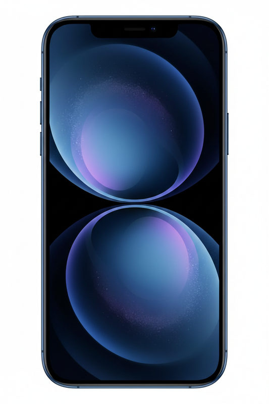 Apple iPhone 14 blue front view