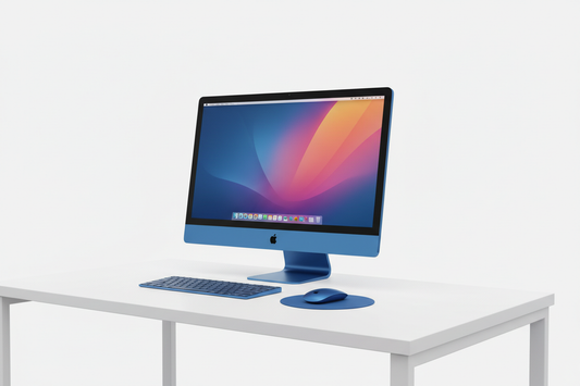 Apple iMac 24 inch M3 blue 4.5K Retina display