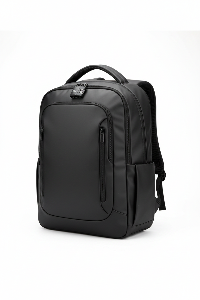 Anti-Theft 17 inch Laptop Backpack black