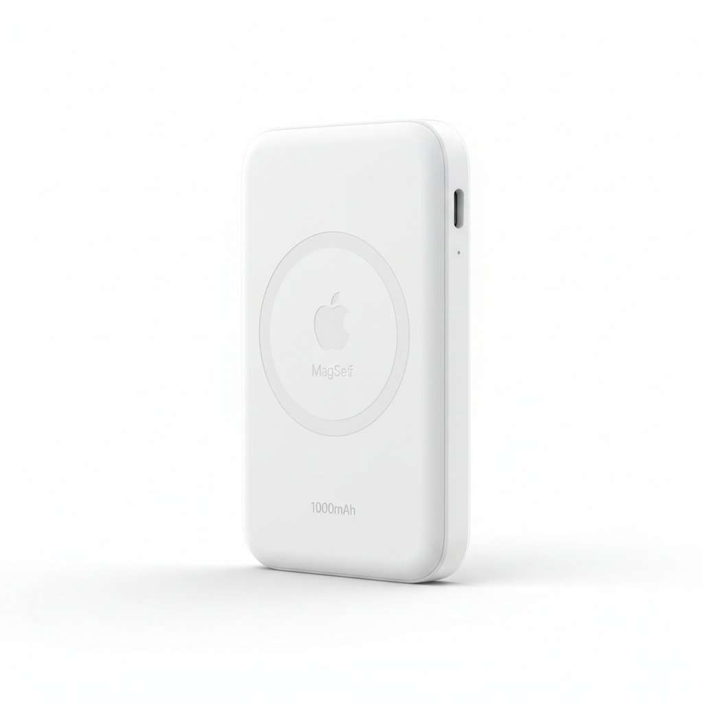 10000mAh MagSafe Wireless Power Bank white