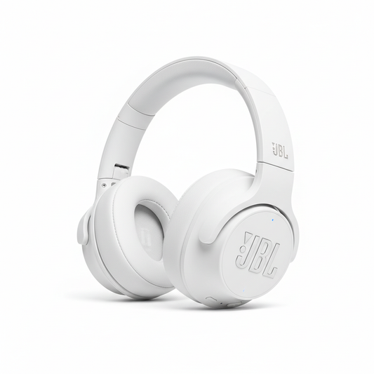 JBL Tune 770NC wireless noise cancelling headphones white
