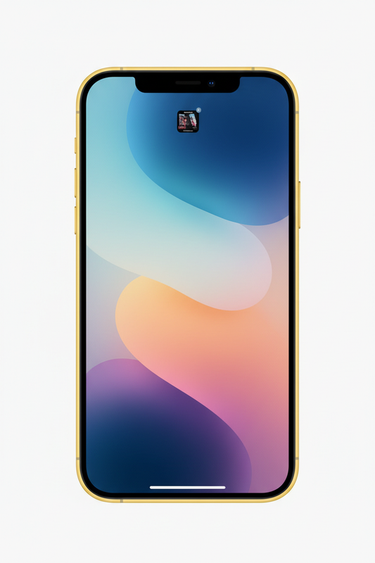 Apple iPhone 15 Plus yellow front view